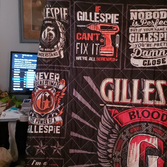 Team GILLESPIE SPREAD Queen AND 2 PILLOW SHAMS - Picture 2 of 12